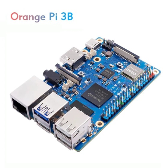 Orange Pi 2GB 4GB 8GB RAM Rockchip RK3566 Mini-PC Quad-Core 64-Bit-WLAN-BLE-Gigabit-Einzelplatinencomputer Orange Pi 3 Modell B.